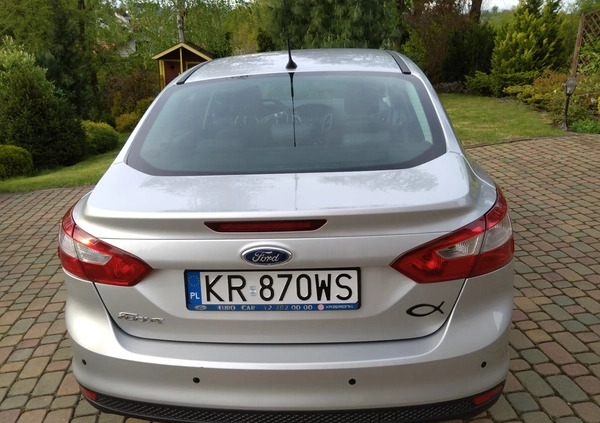 Ford Focus cena 29990 przebieg: 207500, rok produkcji 2014 z Kraków małe 92